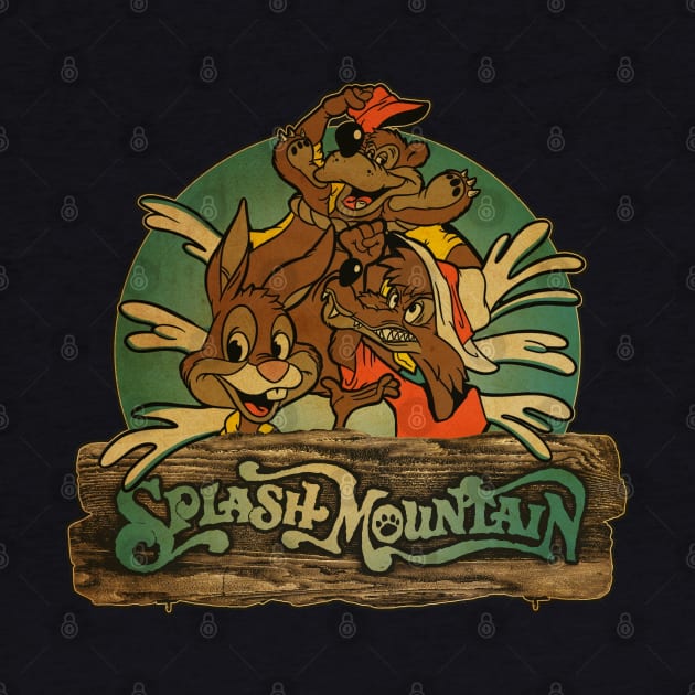 the splash mountain Retro by zackninja99